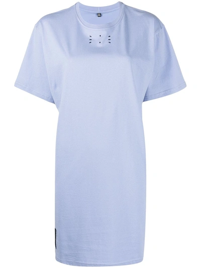 Collection 0 Cotton Jersey T-shirt Dress In Lilac