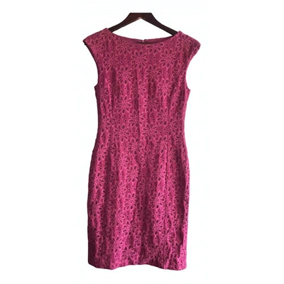 Pre-owned Marc Cain Mid-length Dress In Pink