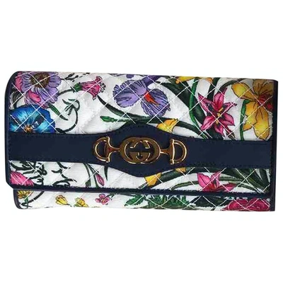 Pre-owned Gucci Zumi Multicolour Cloth Wallet