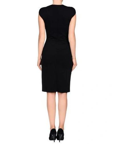 Shop Roberto Cavalli Knee-length Dresses In Black