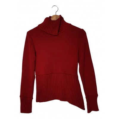Pre-owned La Fee Maraboutee Wool Jumper In Red