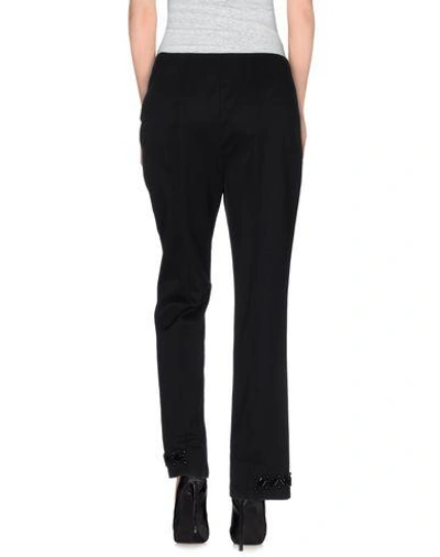 Shop Prada Casual Pants In Black