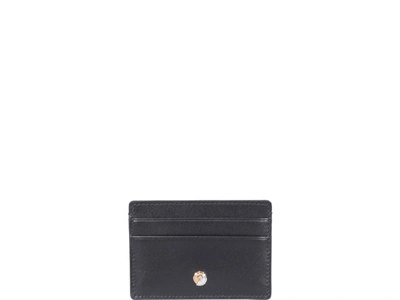 Shop Versace Medusa Cards Holder In Black