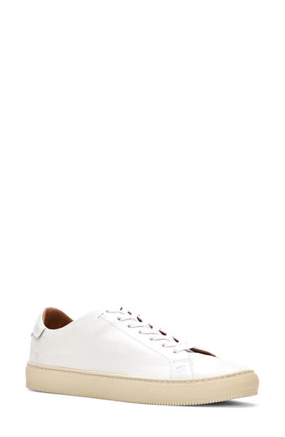 Shop Frye Astor Lace-up Sneaker In White