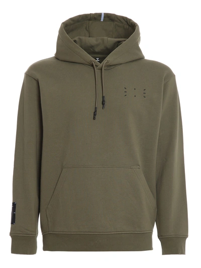 Shop Mcq By Alexander Mcqueen Cotton Drawcord Hoodie In Green