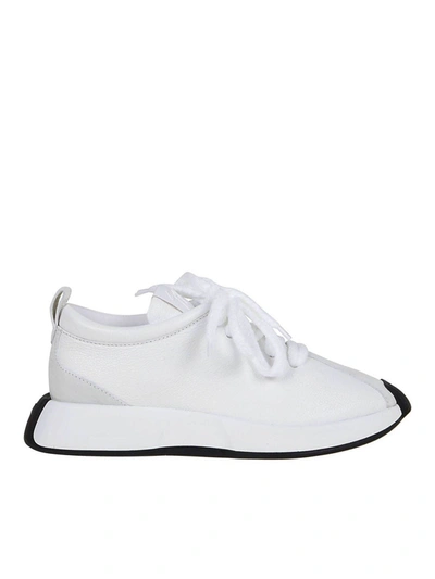 Shop Giuseppe Zanotti Ferox Sneakers In White