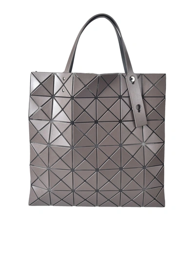 Shop Bao Bao Issey Miyake Lucent Matte-2 Shopper Bag In Grey