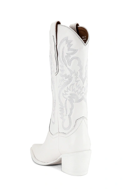 Shop Jeffrey Campbell Dagget Boot In White Combo