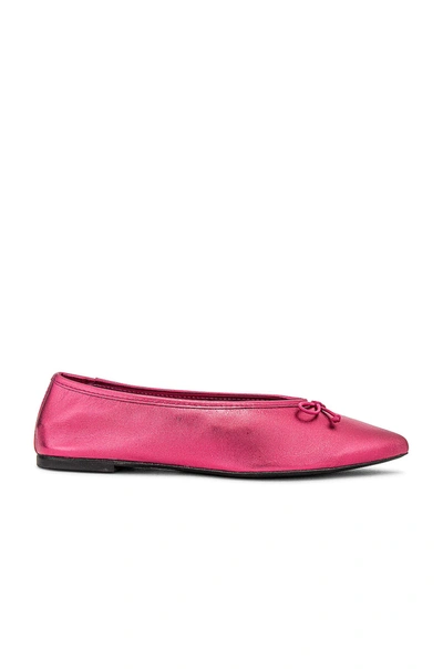 Shop Schutz S Kalea Ballet Flat In Garnet