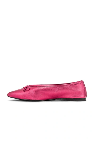 Shop Schutz S Kalea Ballet Flat In Garnet