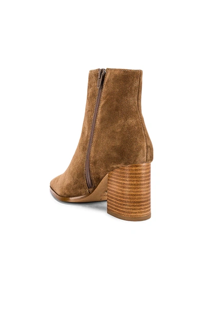 Shop Raye Merit Bootie In Toffee Brown