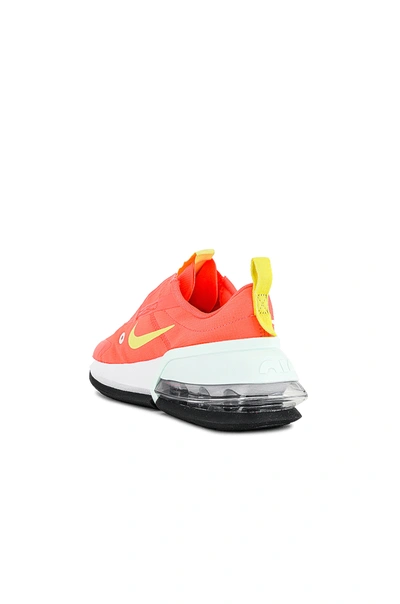 Shop Nike Air Max Up Sneaker In Bright Mango  White & Light Zitron