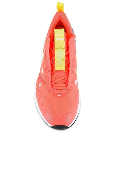 Shop Nike Air Max Up Sneaker In Bright Mango  White & Light Zitron