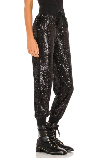 Shop Cinq À Sept Sequin Giles Pant In Black