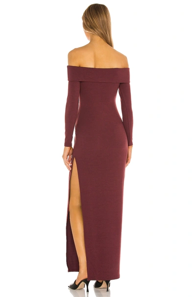 Shop Lovers & Friends Royale Maxi Dress In Burgundy
