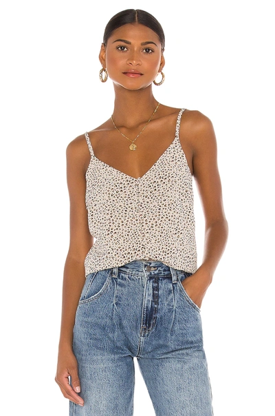 Shop Sanctuary Essential Button Front Tank In Black Daisy Chain