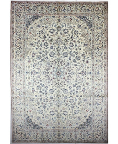 Shop Bb Rugs One Of A Kind Nain Silk 6'9" X 10'10" Area Rug In Open White