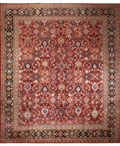 Shop Bb Rugs One Of A Kind Mahal 10'10" X 13'11" Area Rug In Red