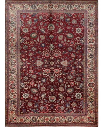 Shop Bb Rugs One Of A Kind Sarouk 6'11" X 10'3" Area Rug In Red