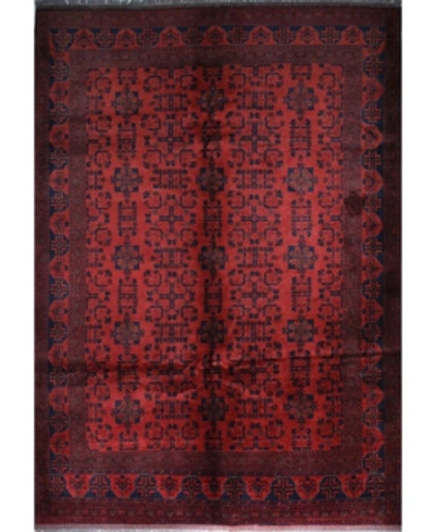 Shop Bb Rugs One Of A Kind Beshir 6'9" X 9'5" Area Rug In Red