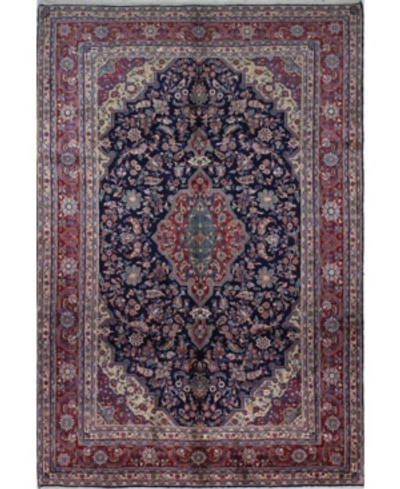 Shop Bb Rugs One Of A Kind Kazvin 7'1" X 10'11" Area Rug In Navy