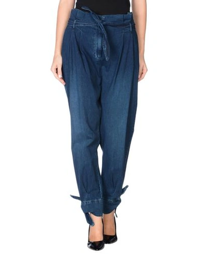 Band Of Outsiders Denim Pants In Blue
