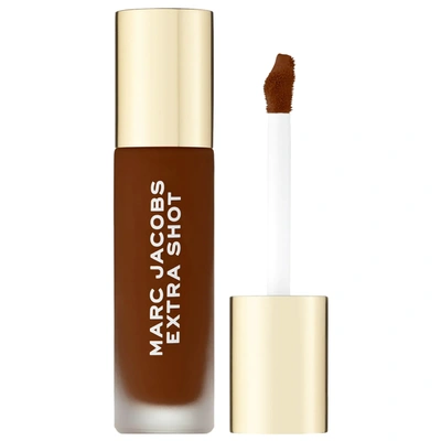Shop Marc Jacobs Beauty Extra Shot Caffeine Concealer And Foundation Deep 470 0.5 oz/ 15 ml