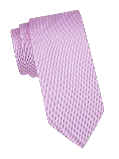 Shop Eton Men's Diamond Tie In Pink