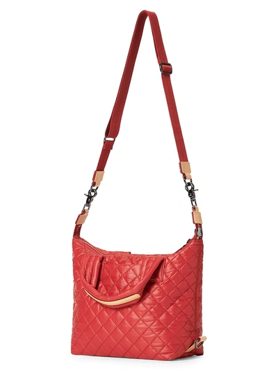 Shop Mz Wallace Small Sutton In Medium Red