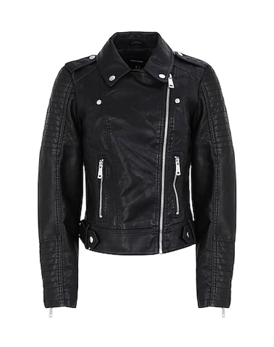 Shop Vero Moda Woman Jacket Black Size Xl Polyester, Viscose