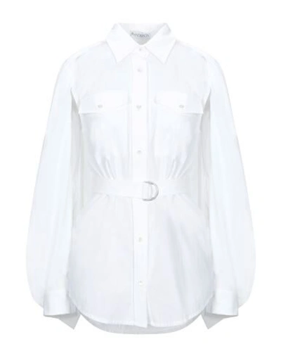 Shop Jw Anderson Shirts In White