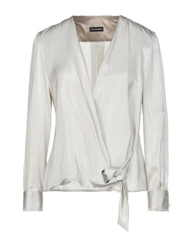 Emporio Armani Blouses In Beige