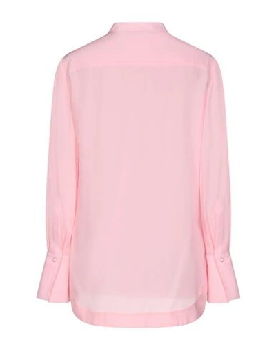 Shop Alexander Mcqueen Shirts In Pink