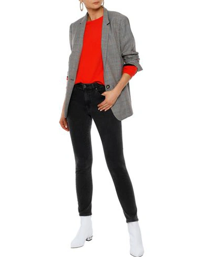 Acne Studios Denim Pants In Black