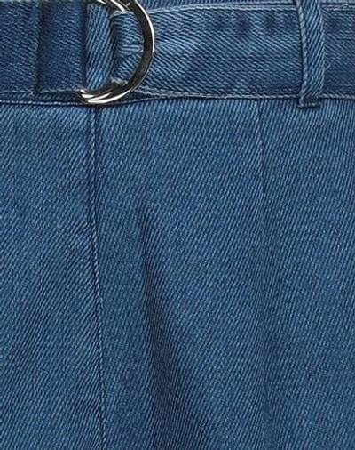Shop Guess Woman Denim Shorts Blue Size L Cotton, Polyester