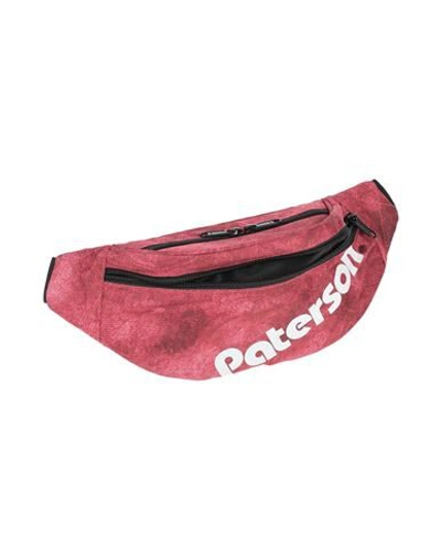Shop Paterson Bum Bags In Brick Red