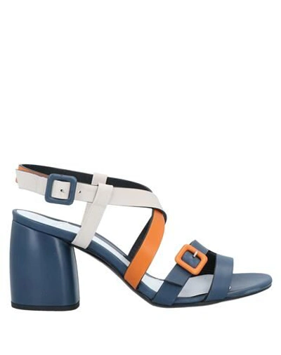 Grelis Sandals In Dark Blue