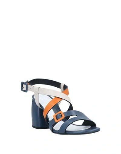Grelis Sandals In Dark Blue