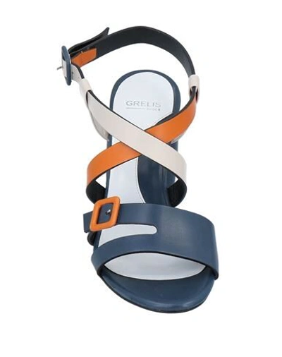 Grelis Sandals In Dark Blue