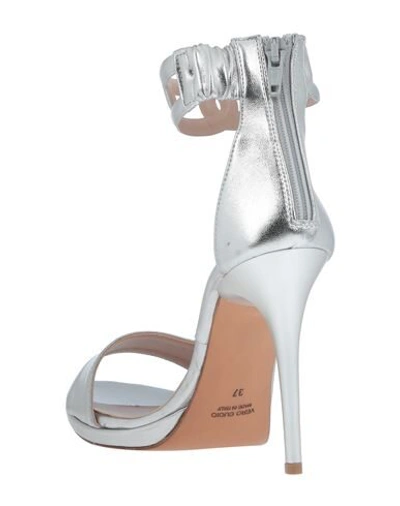 Shop Bailly Sandals In Silver