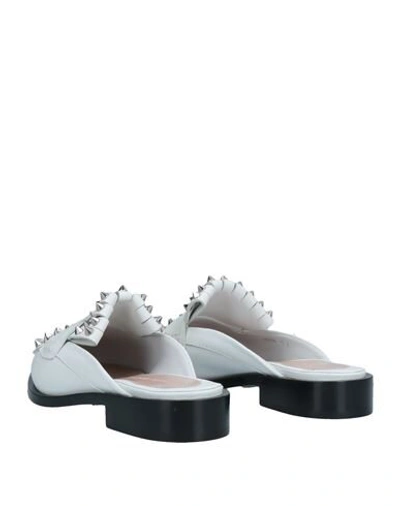 Shop Alexander Mcqueen Mules In White