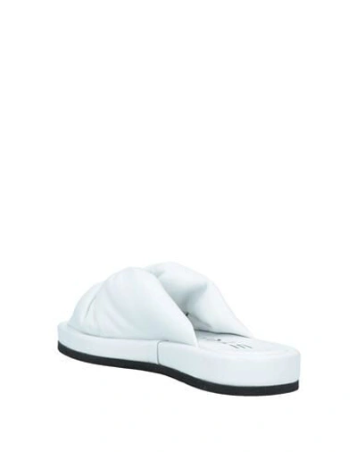 Shop Strategia Woman Sandals White Size 7 Leather