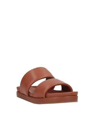 Shop Habille' Italy Habillé Woman Sandals Brown Size 6 Soft Leather