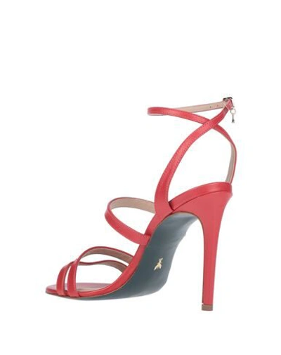 Shop Patrizia Pepe Sandals In Red