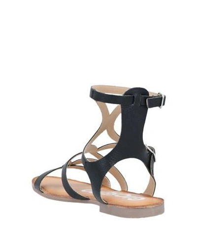 Shop Gioseppo Woman Sandals Black Size 6 Soft Leather