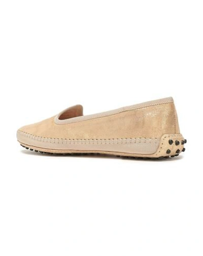 Tod's Loafers In Beige