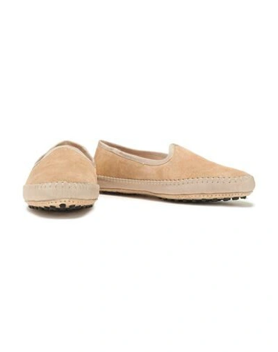 Tod's Loafers In Beige