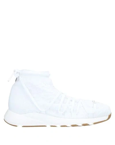Shop High Woman Sneakers White Size 9 Textile Fibers