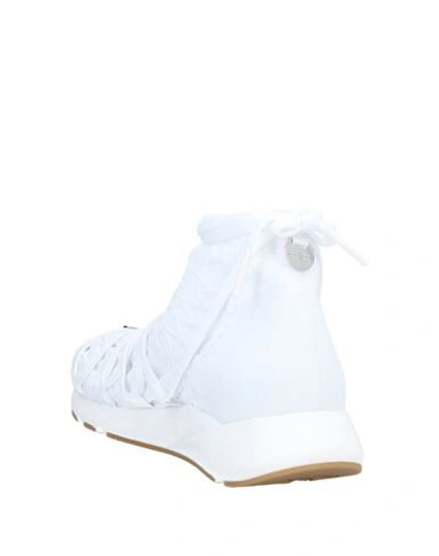 Shop High Woman Sneakers White Size 9 Textile Fibers