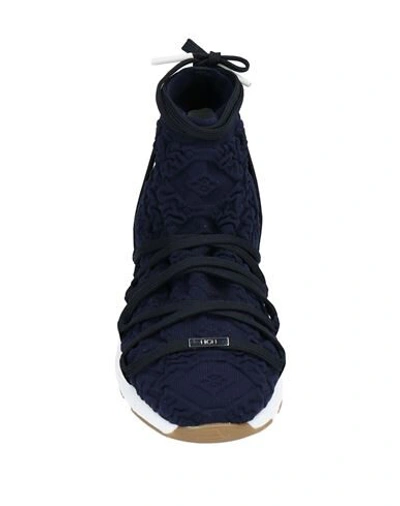 Shop High Sneakers In Dark Blue